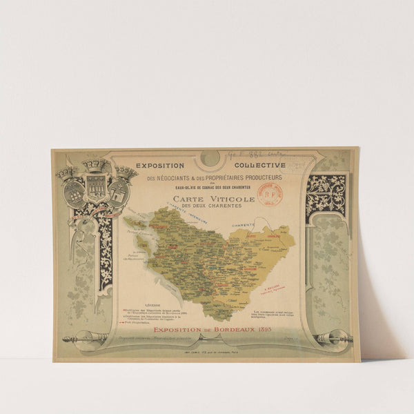 Exposition collective des négociants et des propriétaires producteurs des eaux-de-vie de Cognac des deux Charentes (1895) by Imp. Camis