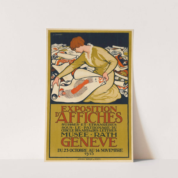 Exposition d’ Affiches Genf 1913 (1913) by Jules-Ami Courvoisier