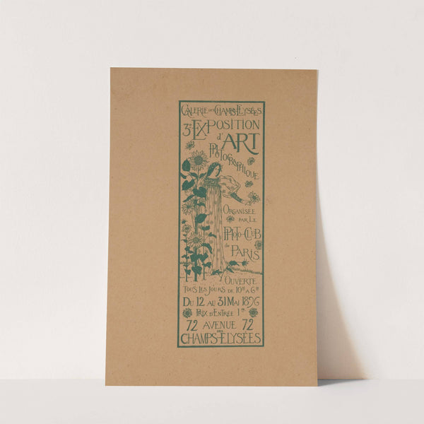 Exposition d’art photographique du Photo-club de Paris, 3e année 1896 (1896) by Edmé Couty