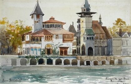Exposition de 1900, le pavillon de la Roumanie