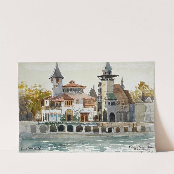 Exposition de 1900, le pavillon de la Roumanie by Laure Brouardel