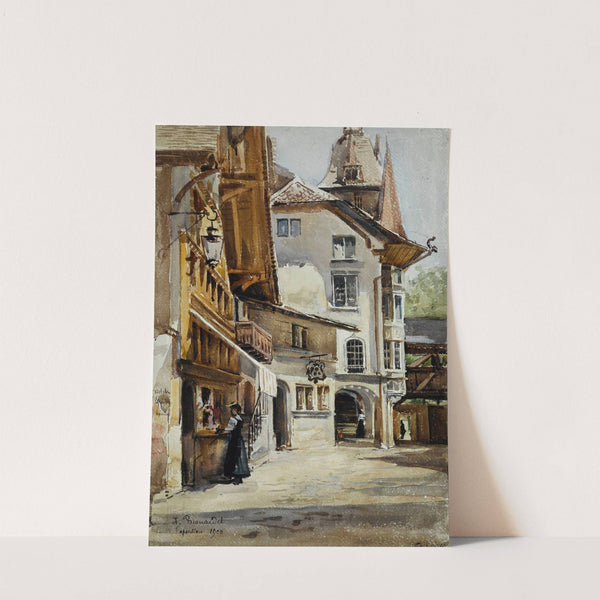 Exposition de 1900, le village Suisse by Laure Brouardel