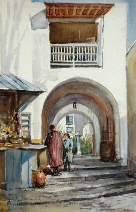 Exposition de 1900, pavillon de la Tunisie