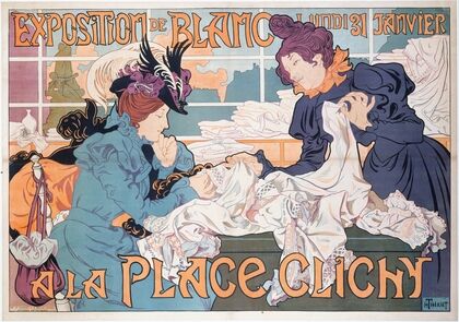 Exposition De Blanc Lundi 31 Janvier A La Place Clichy