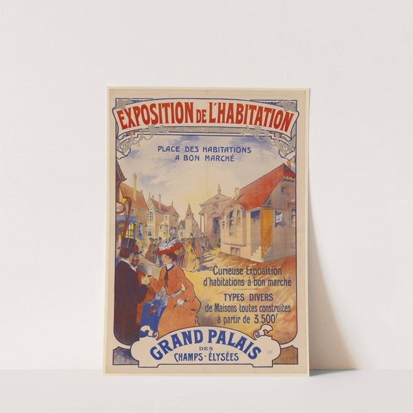 Exposition de l’habitation. curieuse exposition d’habitations à bon marché (1903) by Imp. Chaix