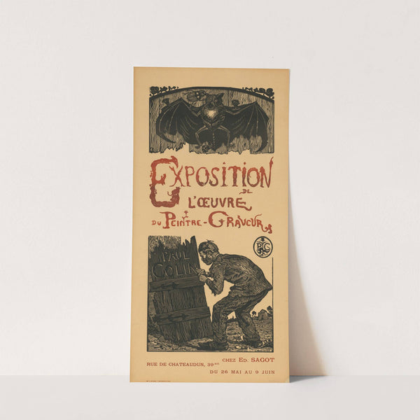 Exposition de l’oeuvre du peintre-graveur (1902) by Paul Emile Colin