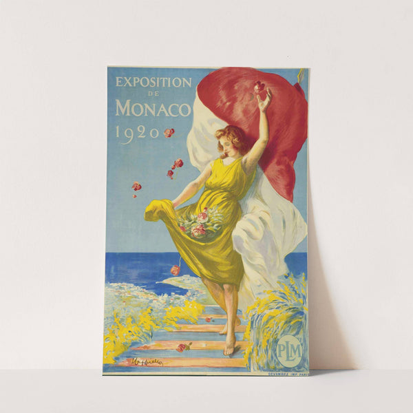 Exposition De Monaco (1920) by Leonetto Cappiello