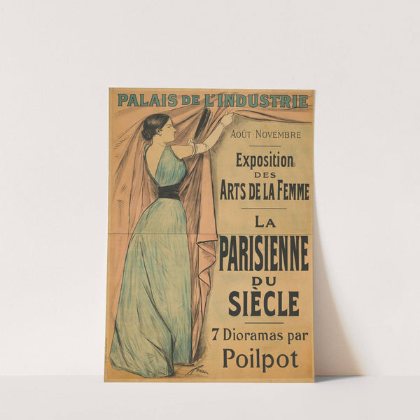 Exposition des Arts de la Femme au Palais de l’industrie. La Parisienne du siècle (1892) by Jean-Louis Forain