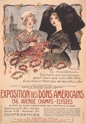 Exposition des dons américains . . .