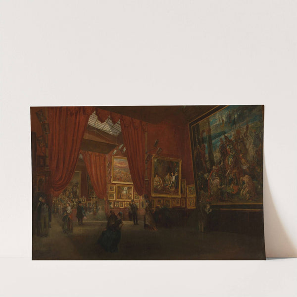 Exposition des œuvres d'Eugène Delacroix, à la galerie Martinet, boulevard des Italiens, en 1864 by Ed. Albertini