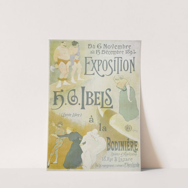 Exposition H.G. Ibels (Entrée Libre) À La Bodiniere (1894) by Henri-Gabriel Ibels