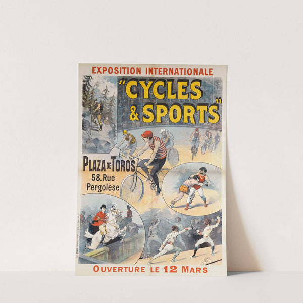 Exposition Internationale Cycles & Sports (1892) by Lucien Lefèvre