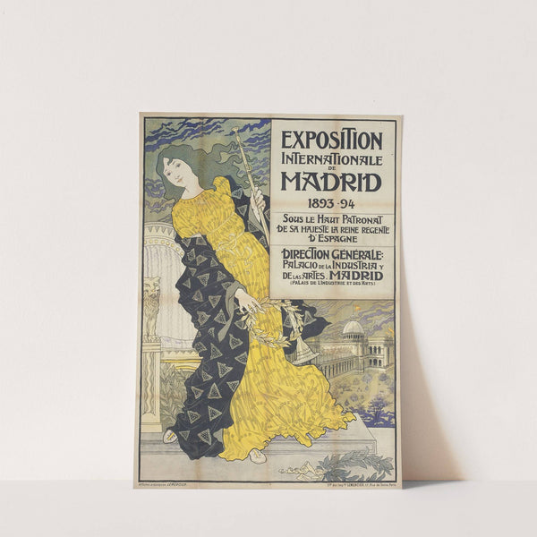 Exposition Internationale de Madrid by Eugène Grasset