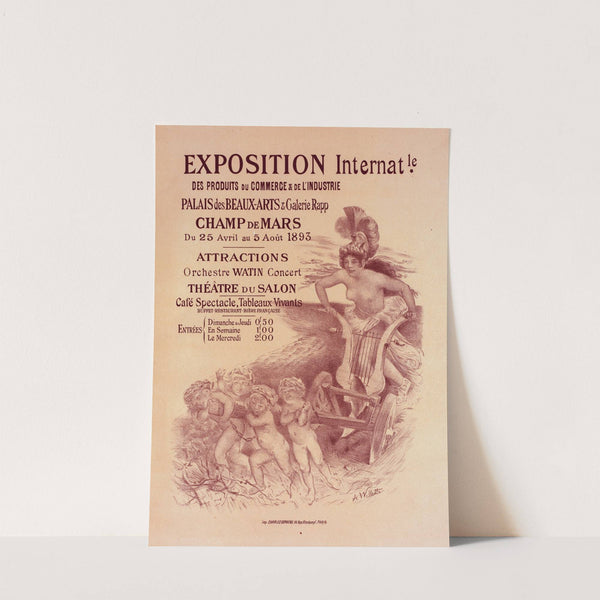 Exposition internationale des Produits du Commerce et de l’Industrie (1898) by Adolphe Léon Willette