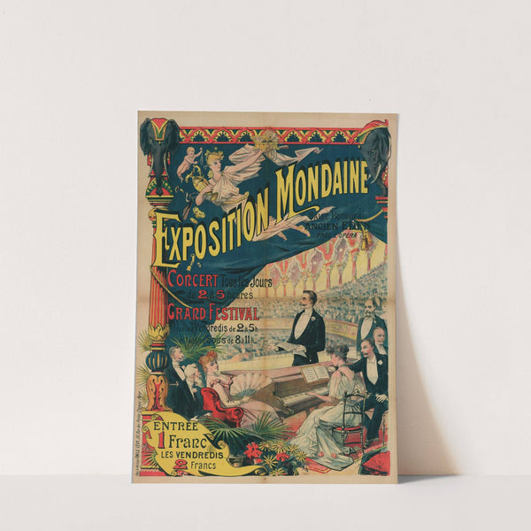 Exposition Mondaine (1892) by Imp. Emile Lévy