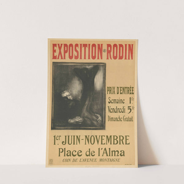 Exposition Rodin (1900) by Eugène Carriere