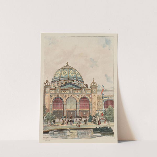 Exposition universelle. Le palais des Beaux-Arts by Henri Auguste Dochy