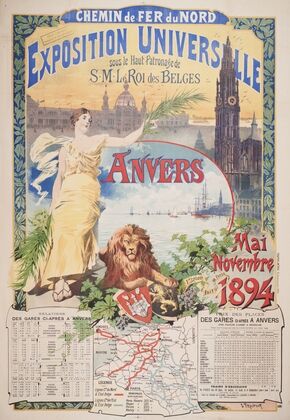 Exposition universelle sous le haut patronage de S.M. Le Roi des Belges.