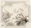 Extatisch tafereel in de wolken: plafonddecoratie