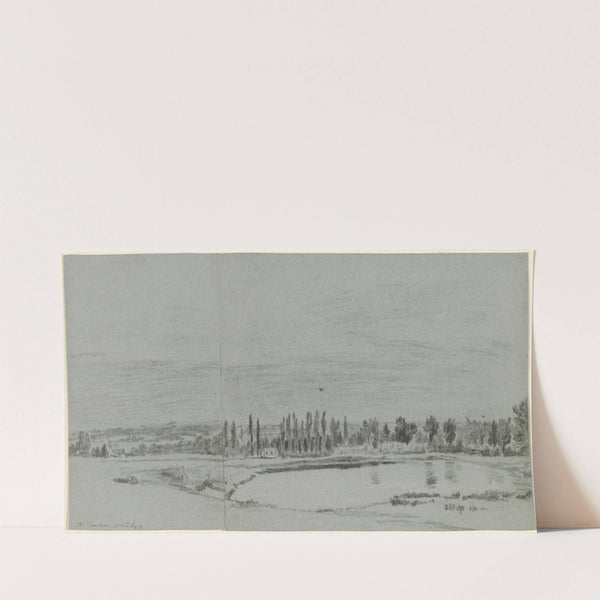 Extensive Landscape with a Pond by William Turner of Oxford