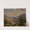 Extensive Landscape with Valley and Mountains (The Susquehanna Valley) by Paul Weber