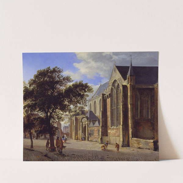 Exterior of a Church by Jan van der Heyden