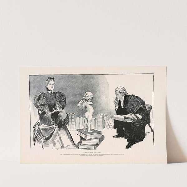 Extract from the will (1896) by Charles Dana Gibson