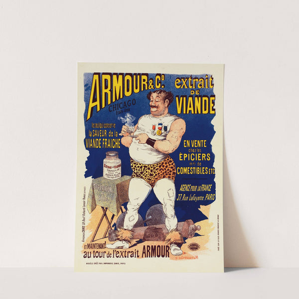 Extrait De Viande Armour (1899) by Albert Guillaume