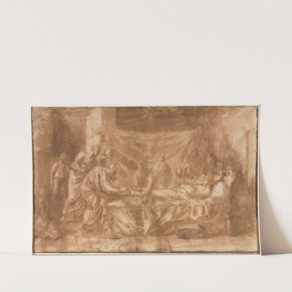 Extreme Unction (1643–1644) by Nicolas Poussin