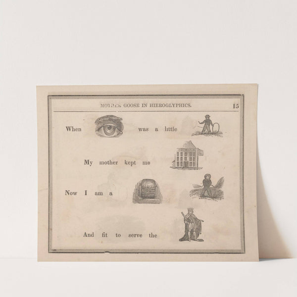 Eye, Boy, Inn, Grate, Boy, King (1855) by Sherman & Co.