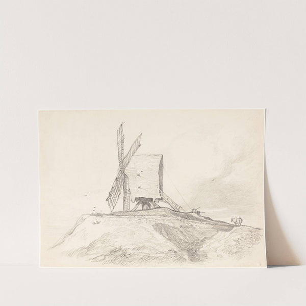 Eye Mill in Suffolk by John Sell Cotman