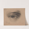 Eye study, no. 7 (1840) by Richard Sanger Smith