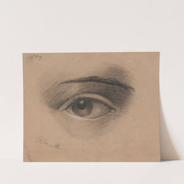 Eye study, no. 7 (1840) by Richard Sanger Smith