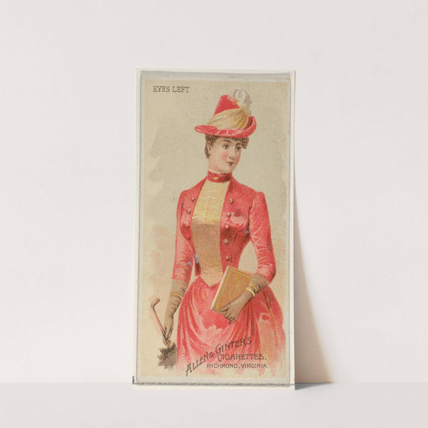 Eyes Left (1888) by Allen & Ginter
