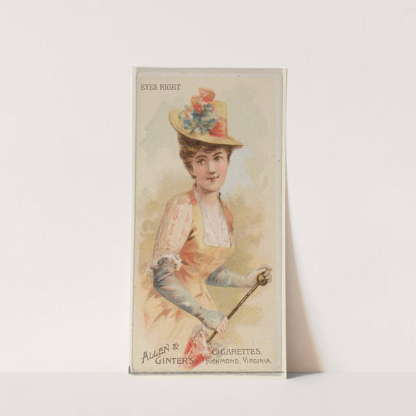 Eyes Right (1888) by Allen & Ginter