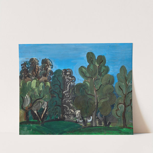 Eze (1926) by Raoul Dufy