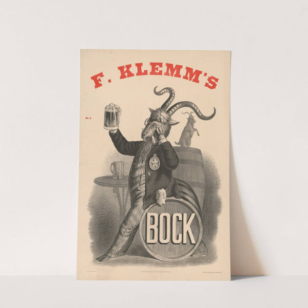 F. Klemm’s Bock (1880) by A. Hoen & Co.