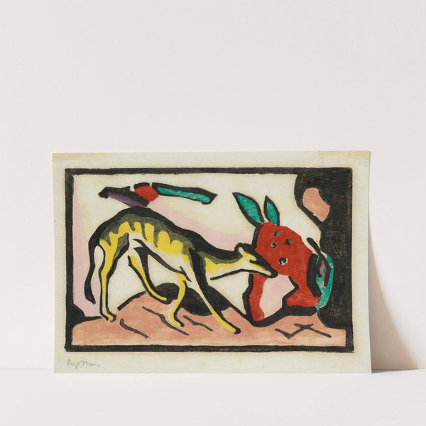 Fabeltier (1912) by Franz Marc