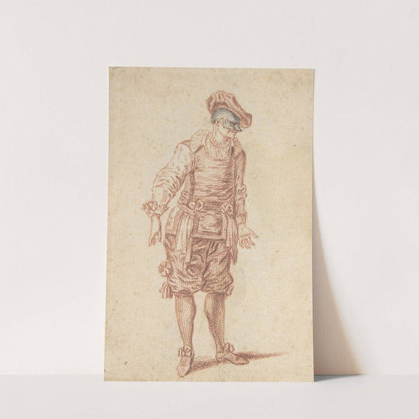 Fabio Costumed as a Doctor by After Claude Gillot