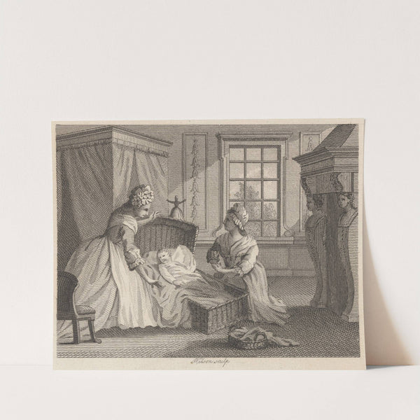 Fable III. The Mother, the Nurse, and the Fairy by John Wootton