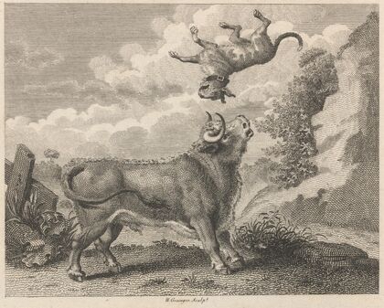 Fable IX. The Bull and the Mastiff
