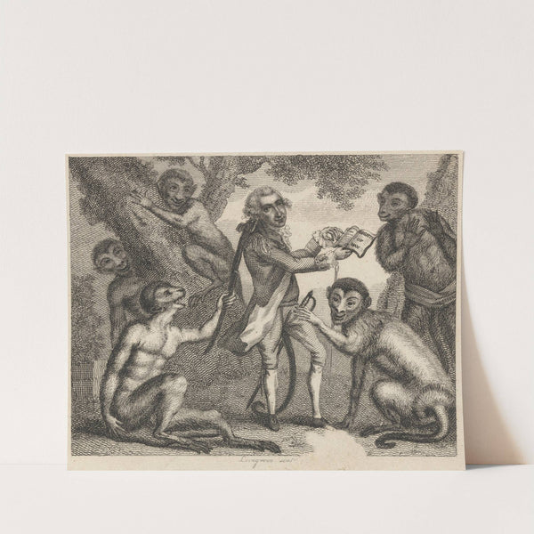 Fable XIV. The Monkey Who Had Seen the World by John Wootton