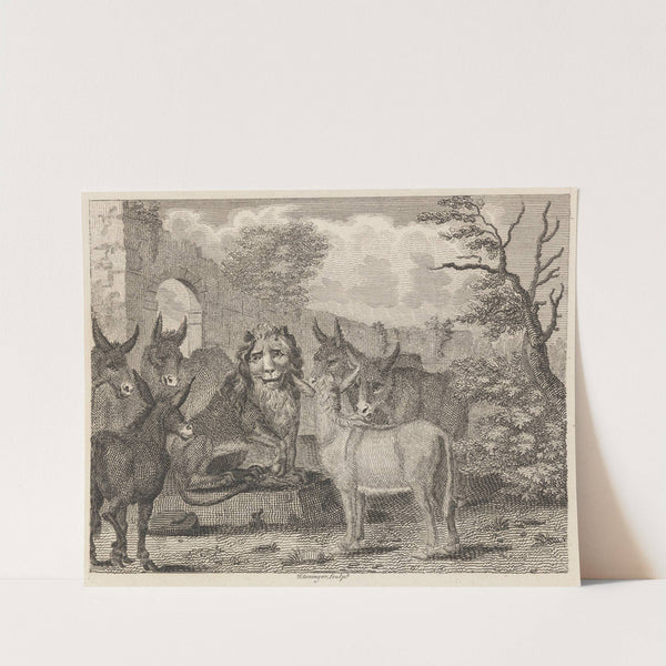 Fable XIX. The Lion and the Cub by John Wootton