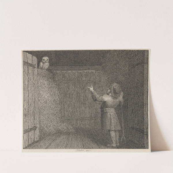 Fable XLI. The Owl and the Farmer by John Wootton