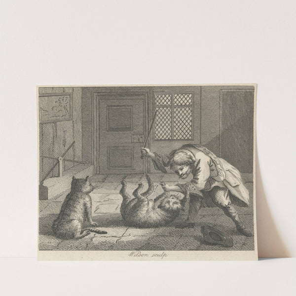 Fable XXI. The Rat-catcher and Cats by John Wootton
