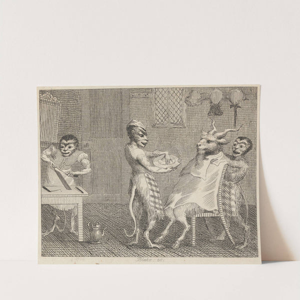 Fable XXII. The Goat Without a Beard by John Wootton