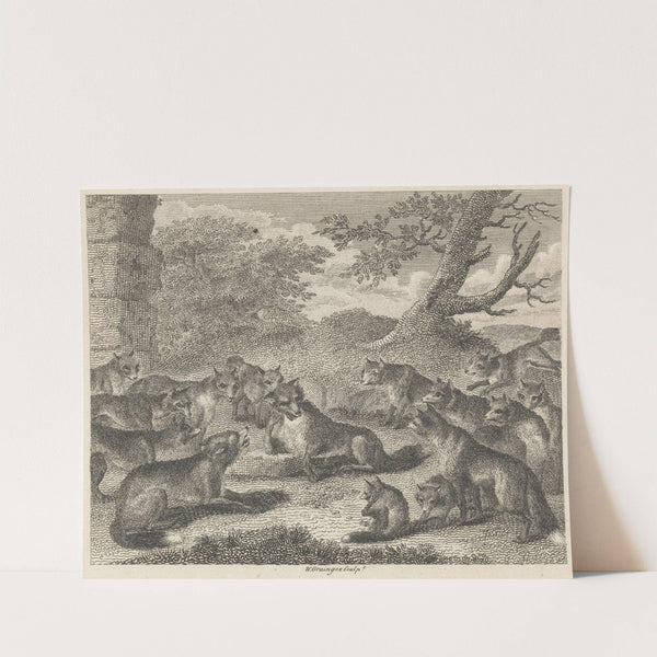 Fable XXIX. The Fox at the Point of Death by John Wootton