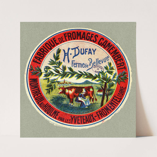 Fabrique de fromages camembert