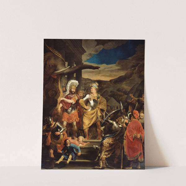 Fabritius and Pyrrhus (1656) by Ferdinand Bol