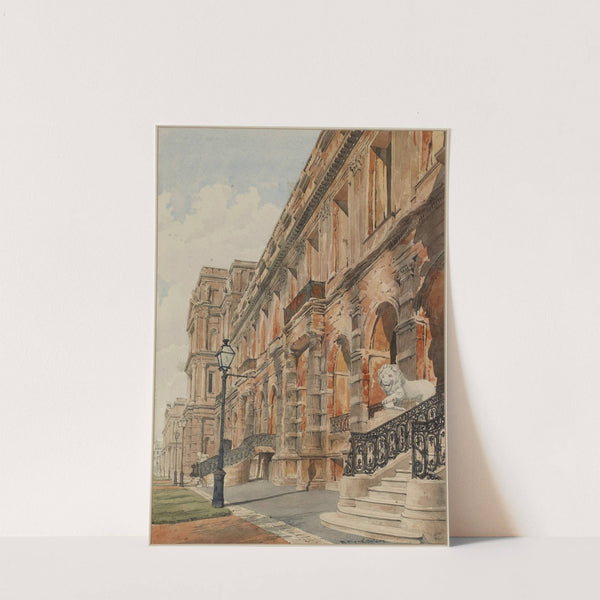 Façade du Palais des Tuileries (1871) by Richard Phené Spiers